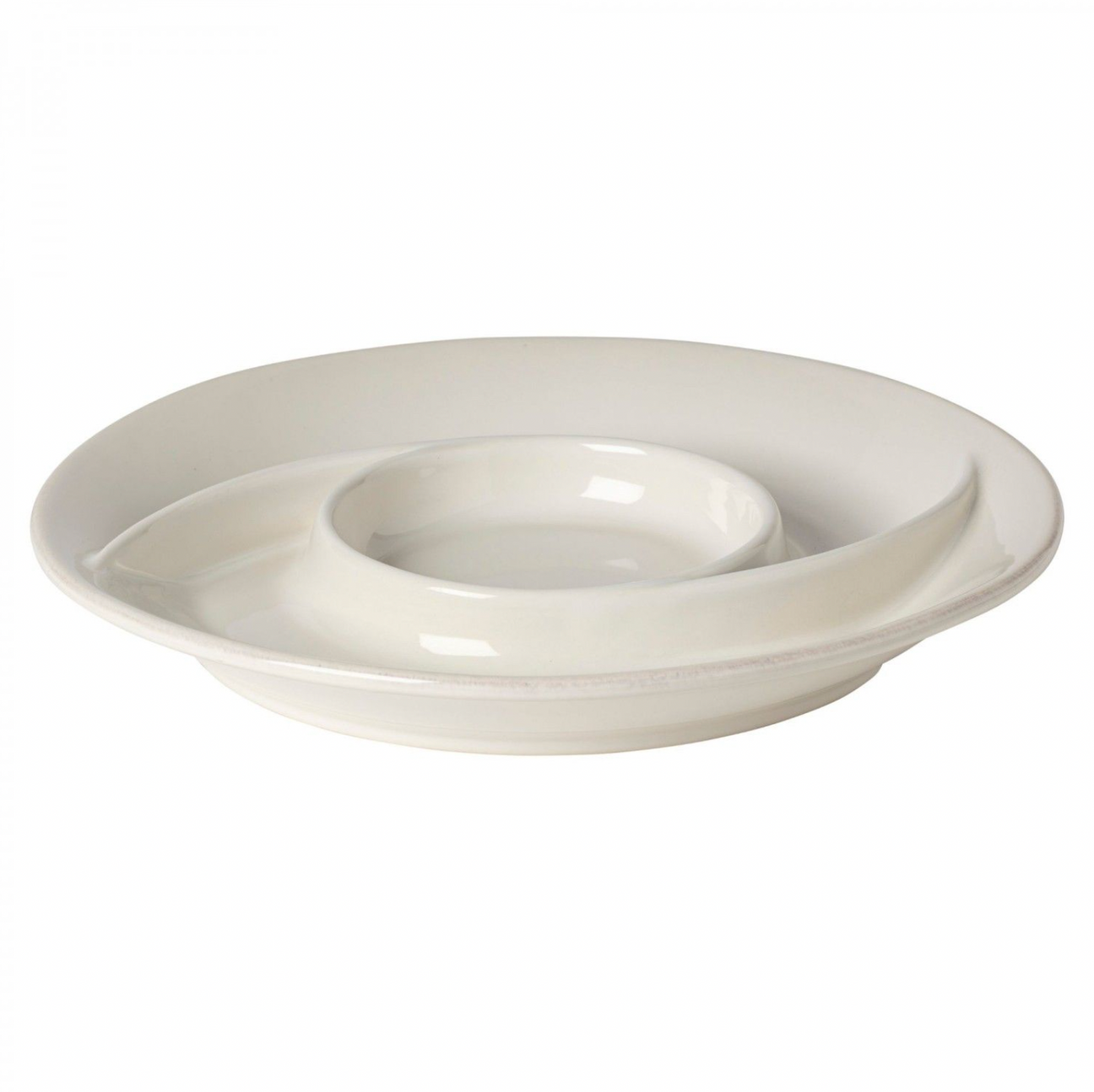 Casafina Cook & Host Chip and Dip, White