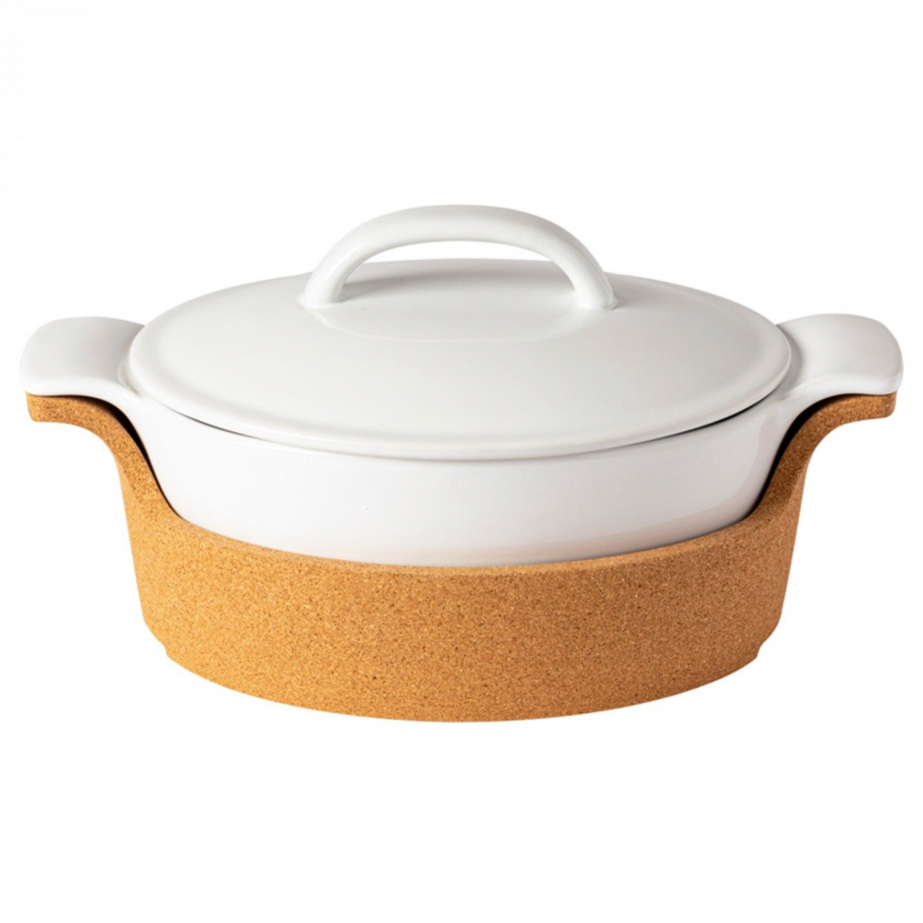 Casafina Ensemble Oval Casserole Dish, White