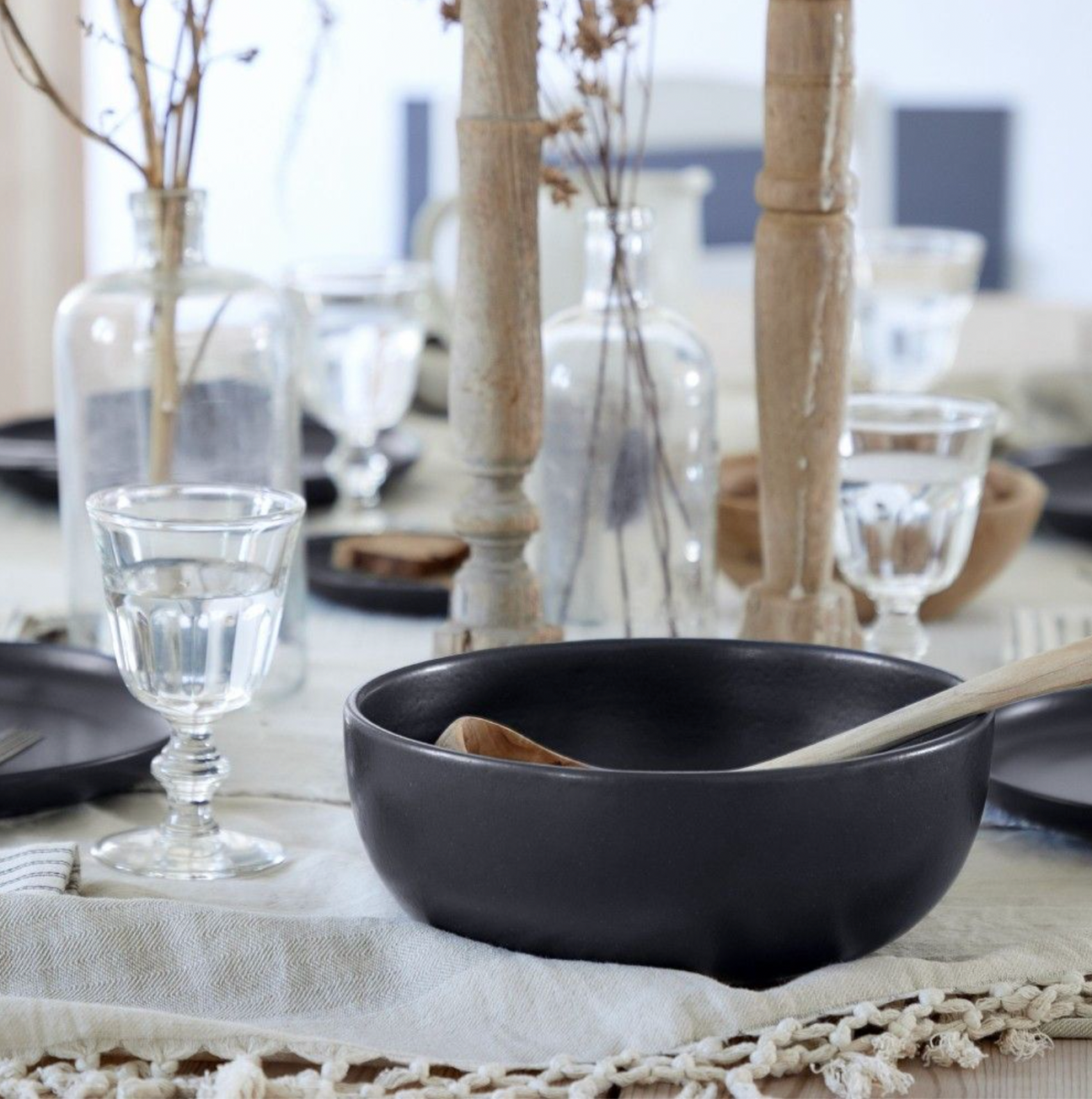 Casafina Pacifica Serving Bowl 10", Seed