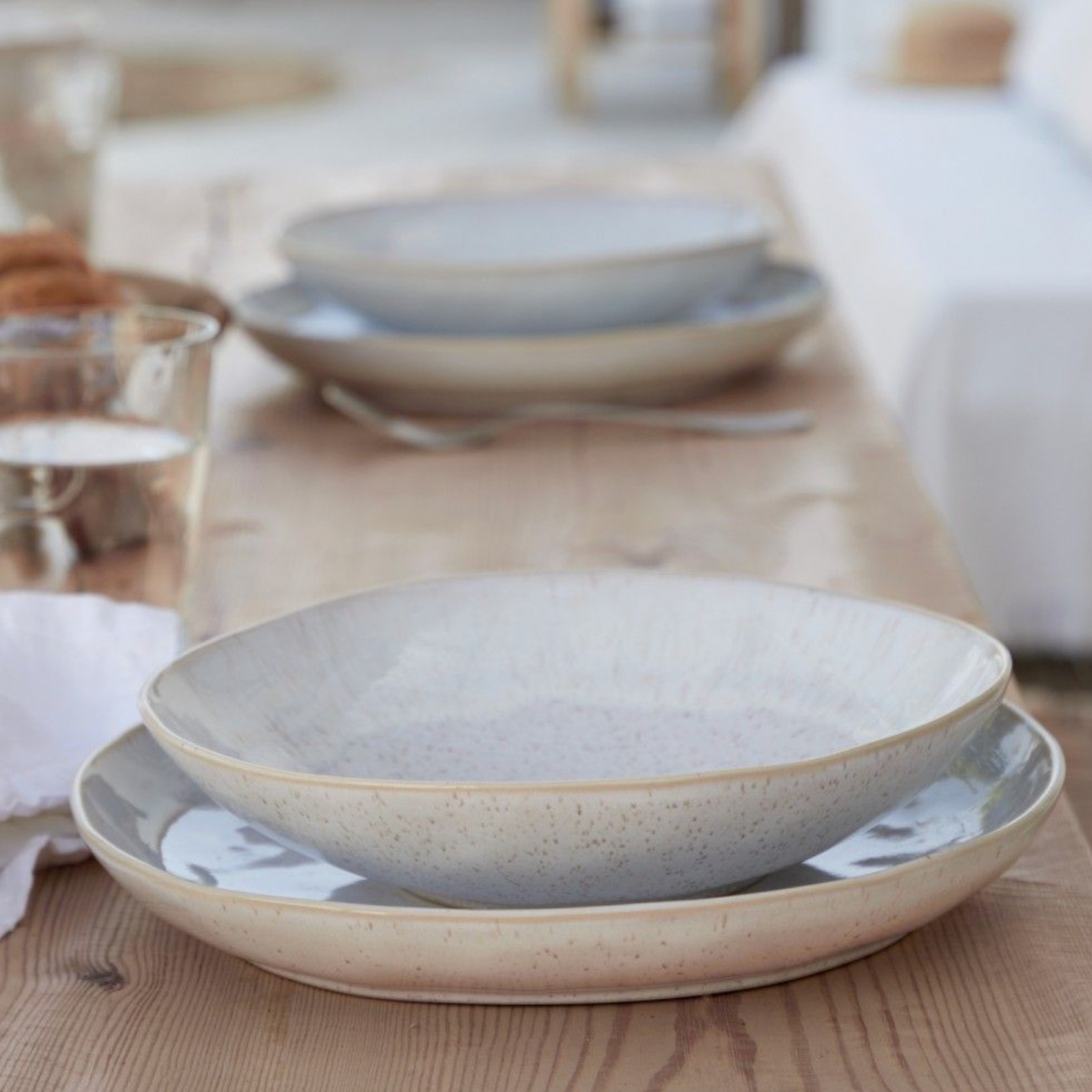 Casafina Eivissa Pasta Bowl, Sand