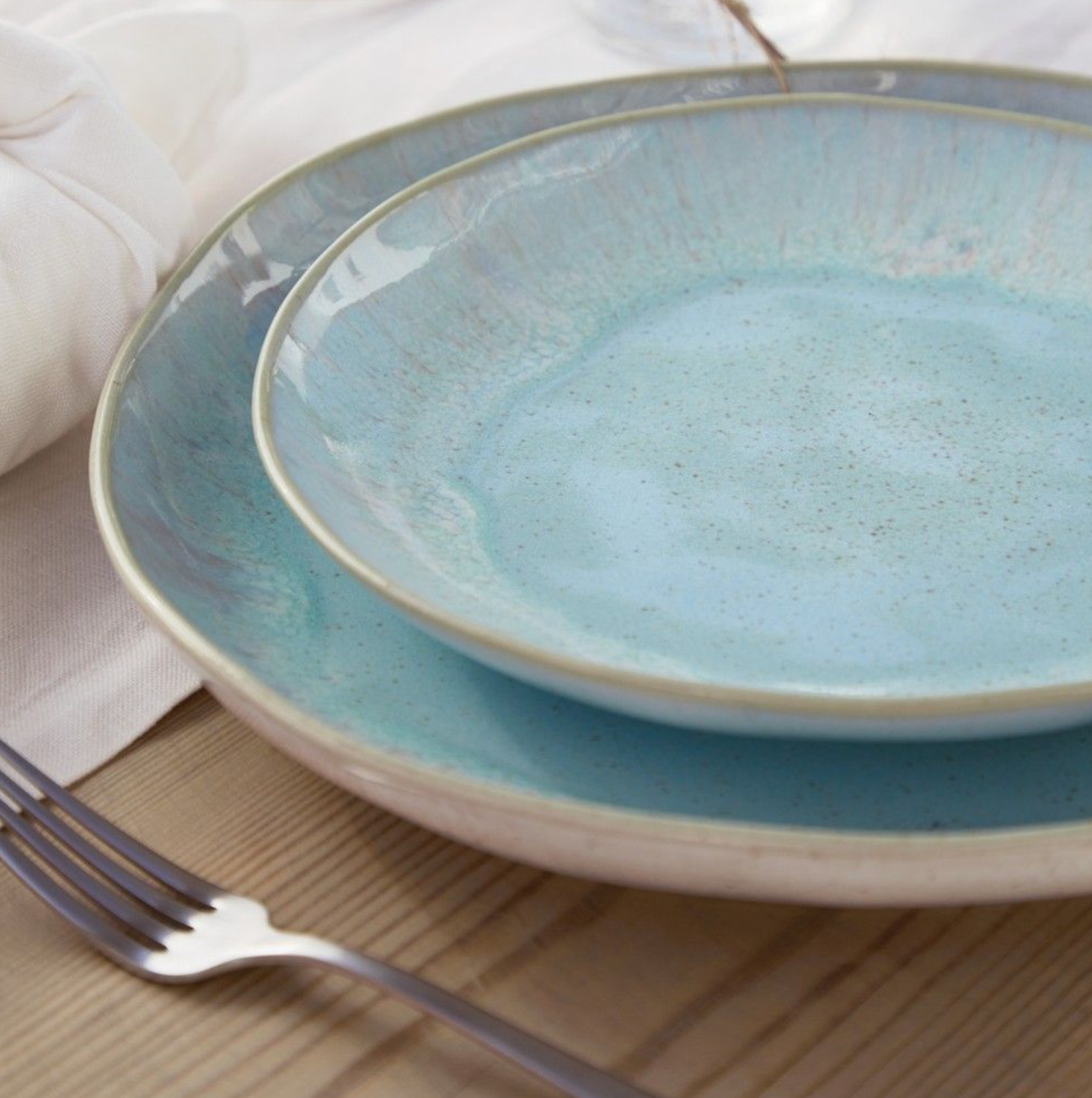 Casafina Eivissa Salad Plate, Sea
