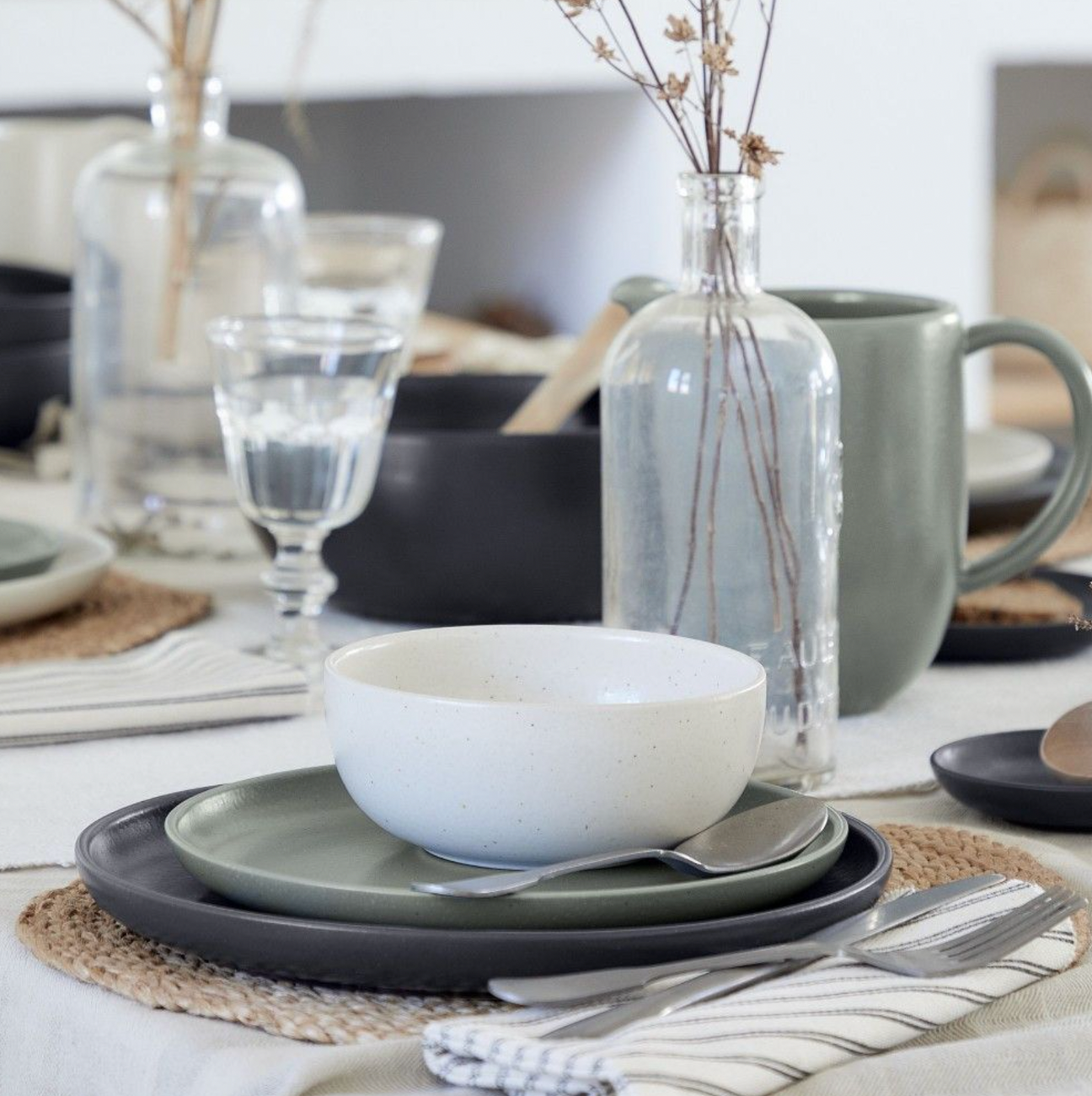 Casafina Pacifica Cereal Bowl, Salt