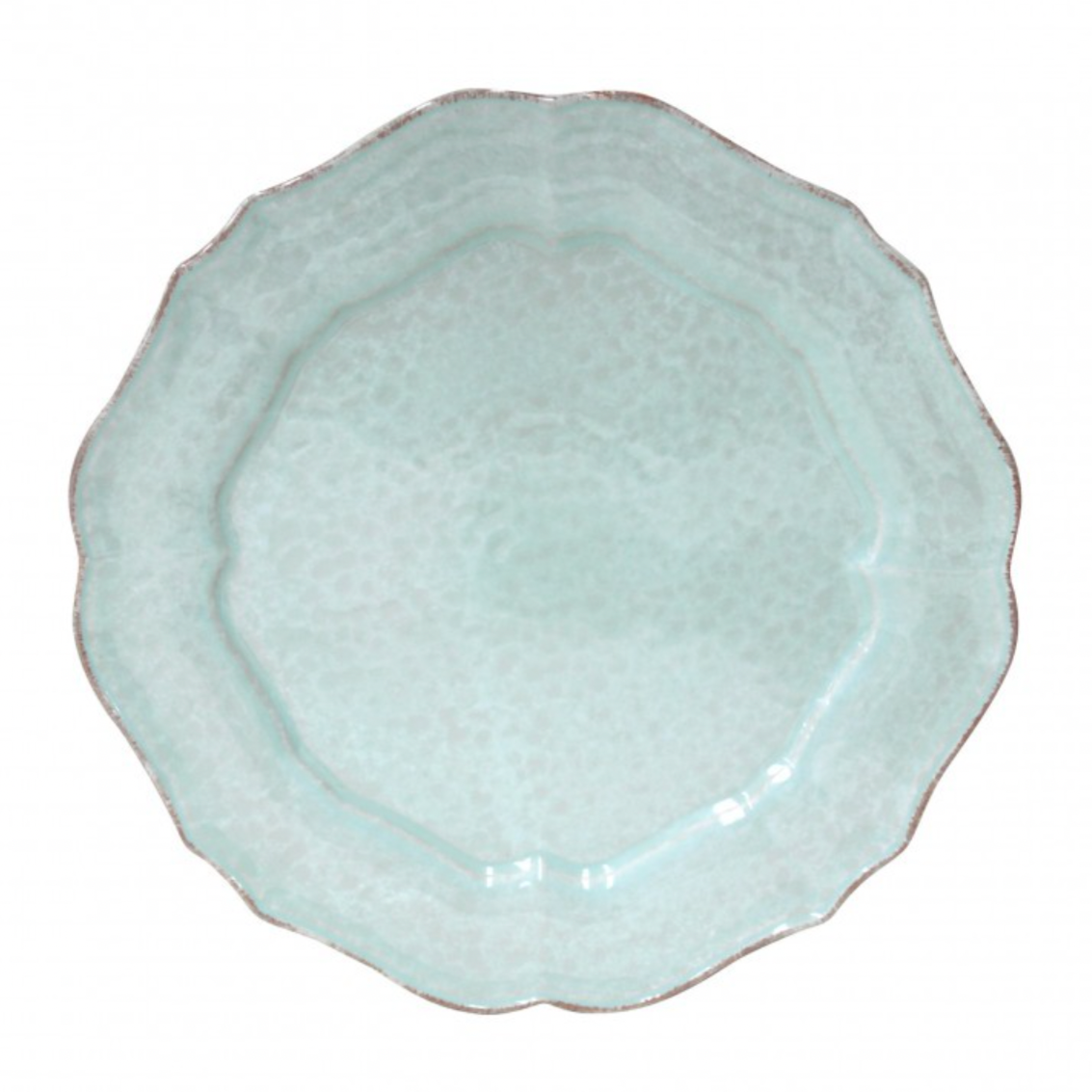Casafina Impressions Dinner Plate, Robin's Egg