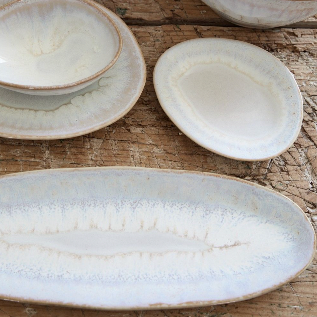 Costa Nova Brisa Oval Plate, Sal