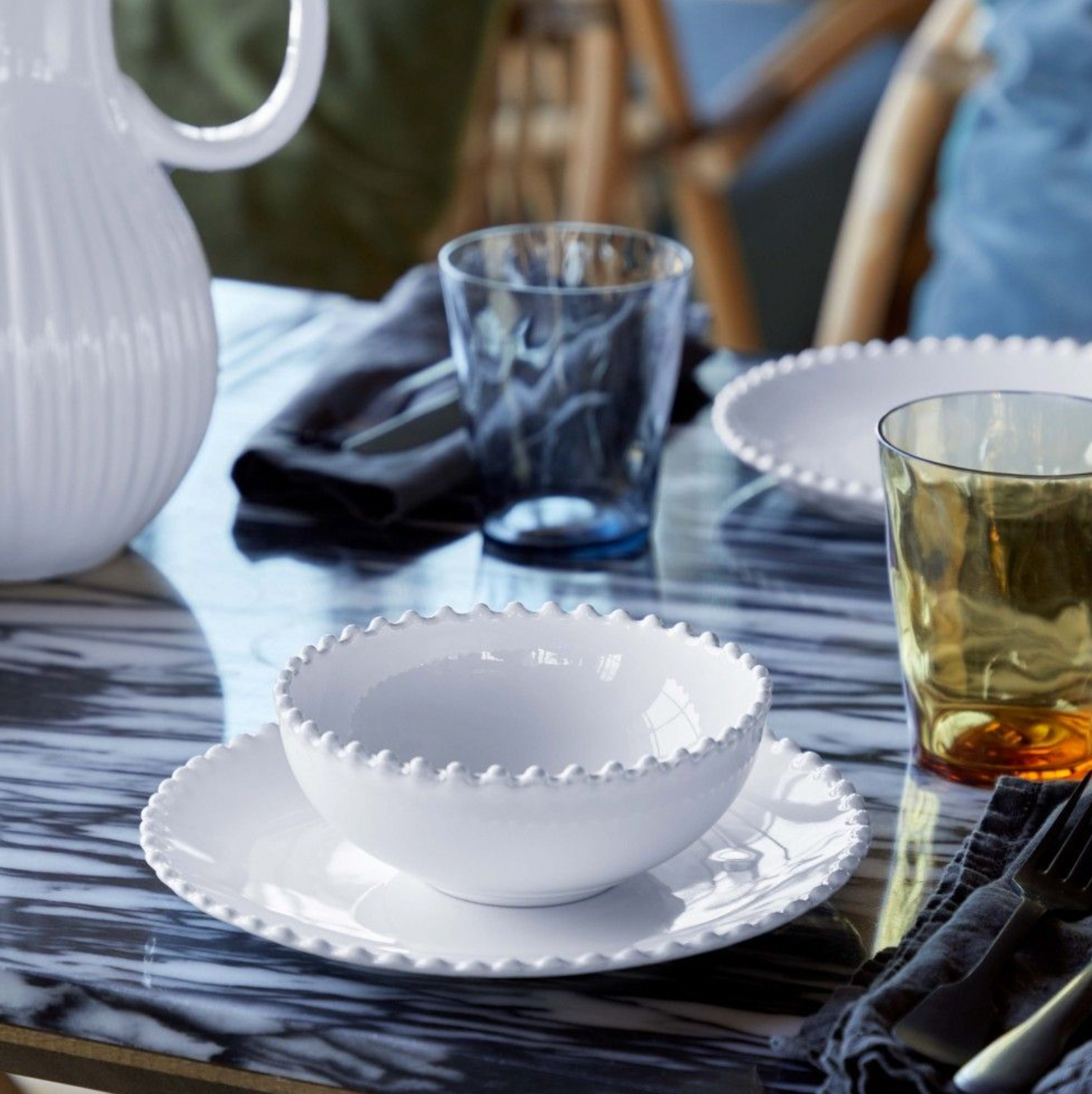 Costa Nova Pearl Low Bowl