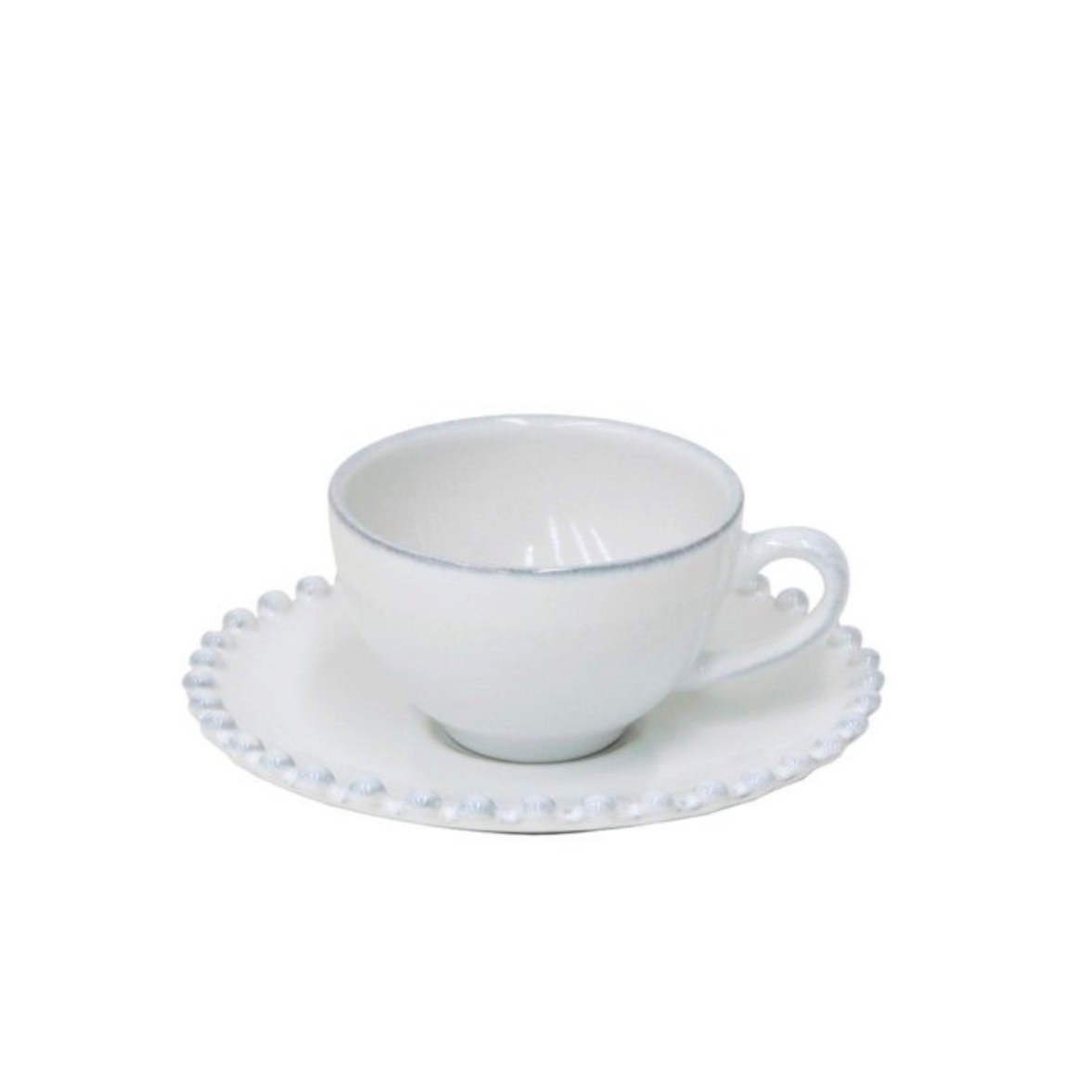 Costa Nova Pearl Coffee Cup and Saucer