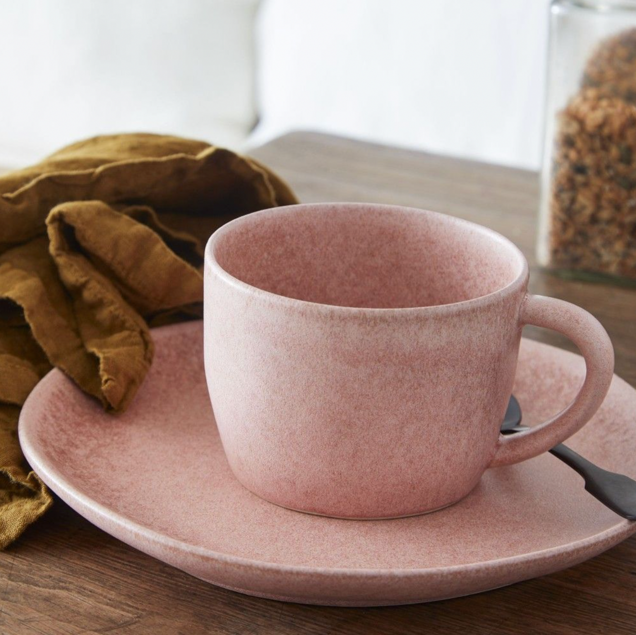 Costa Nova Livia Mug, Mauve Rose