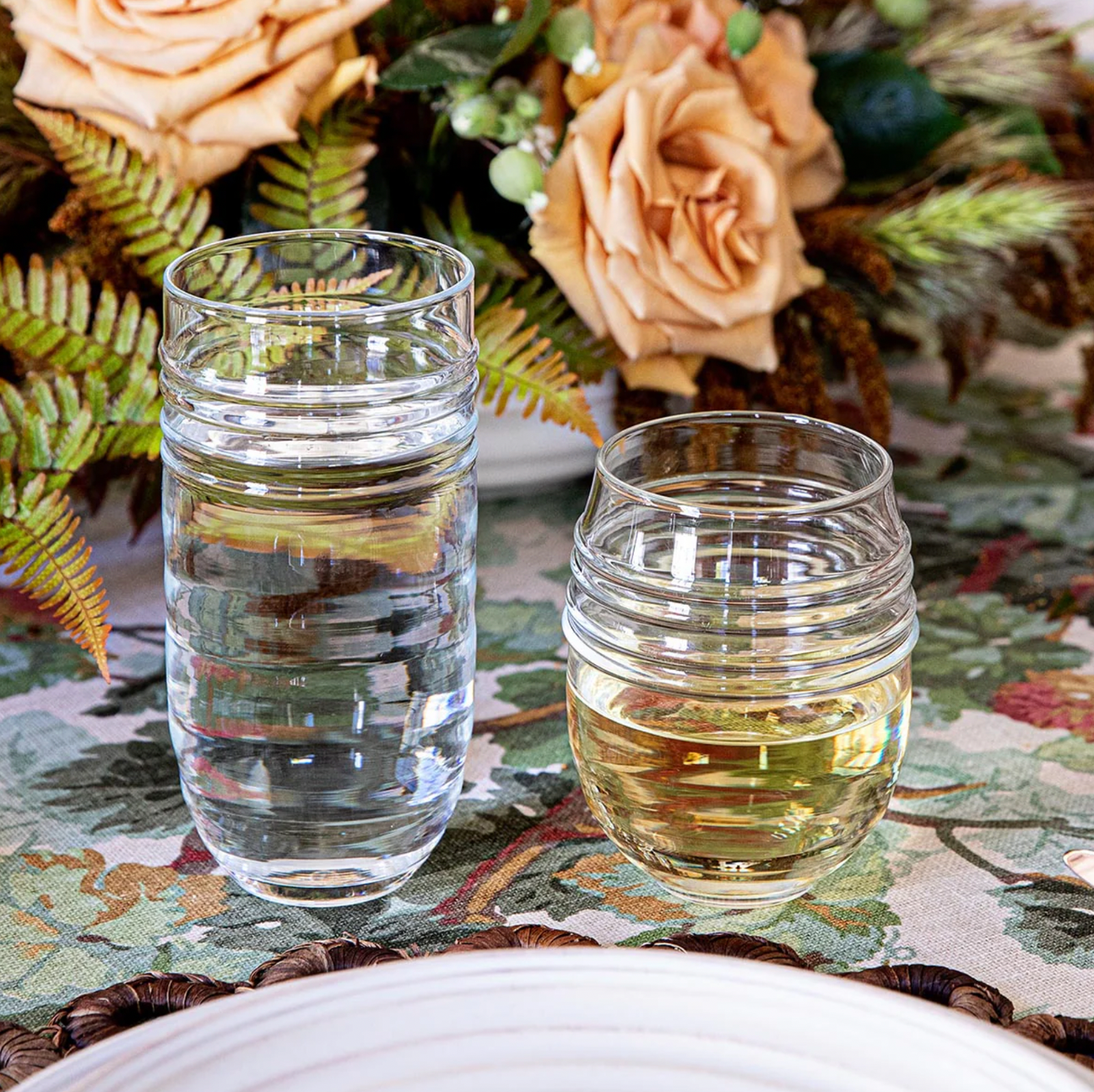 Juliska Bilbao Stemless Wine Glass