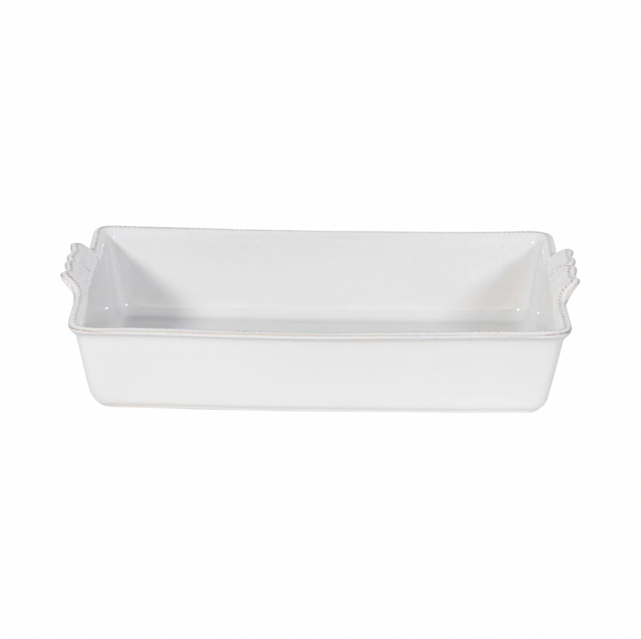 Juliska Berry & Thread 13" Rectangular Baker, Whitewash