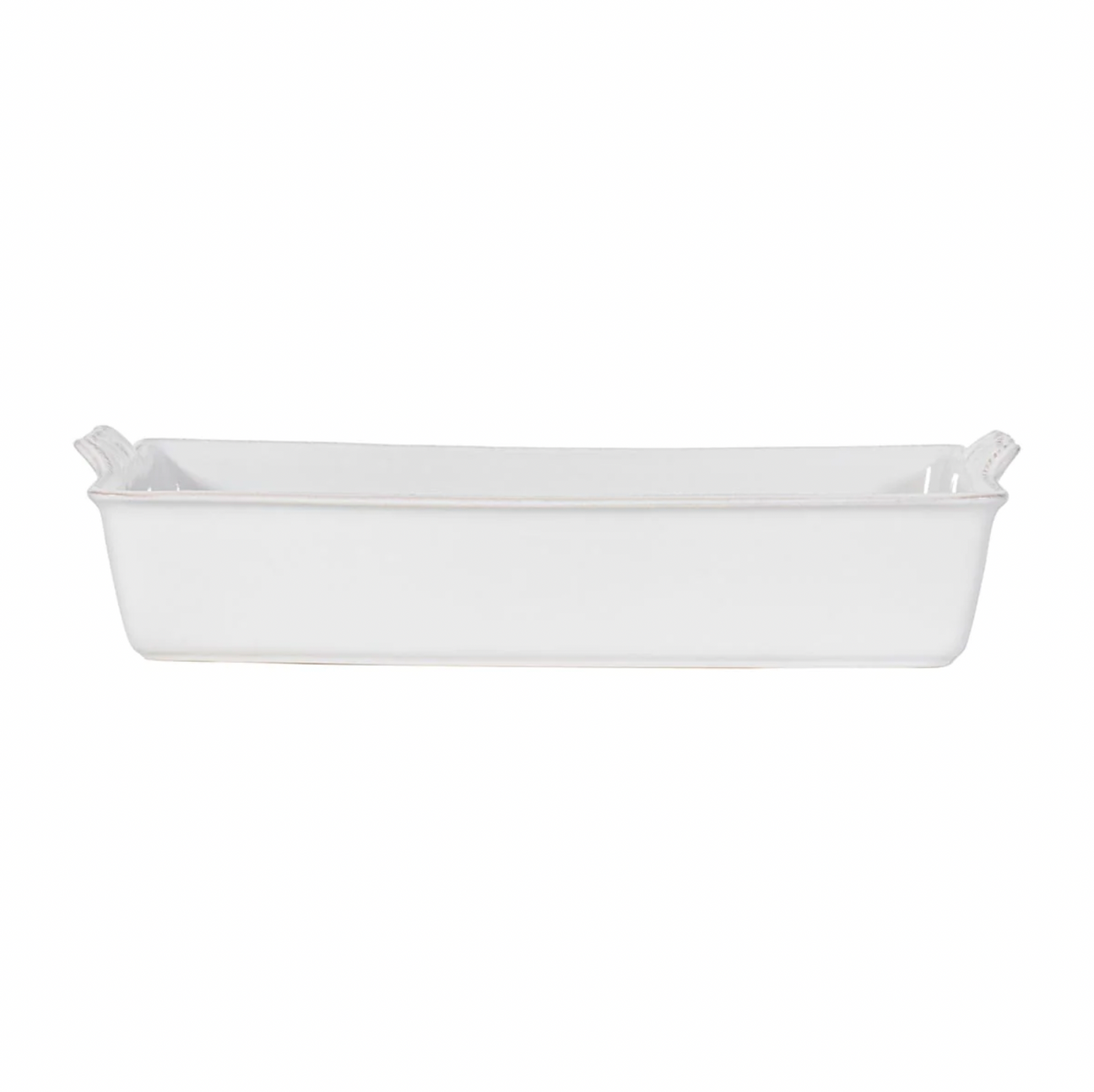 Juliska Berry & Thread 13" Rectangular Baker, Whitewash