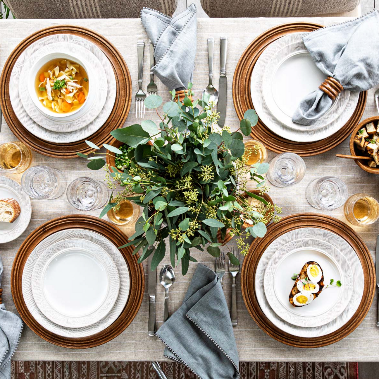 Juliska Blenheim Oak Salad Plate