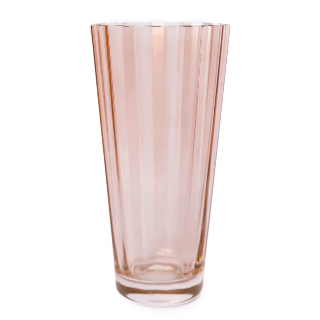 Estelle Blush Pink Highball Glasses