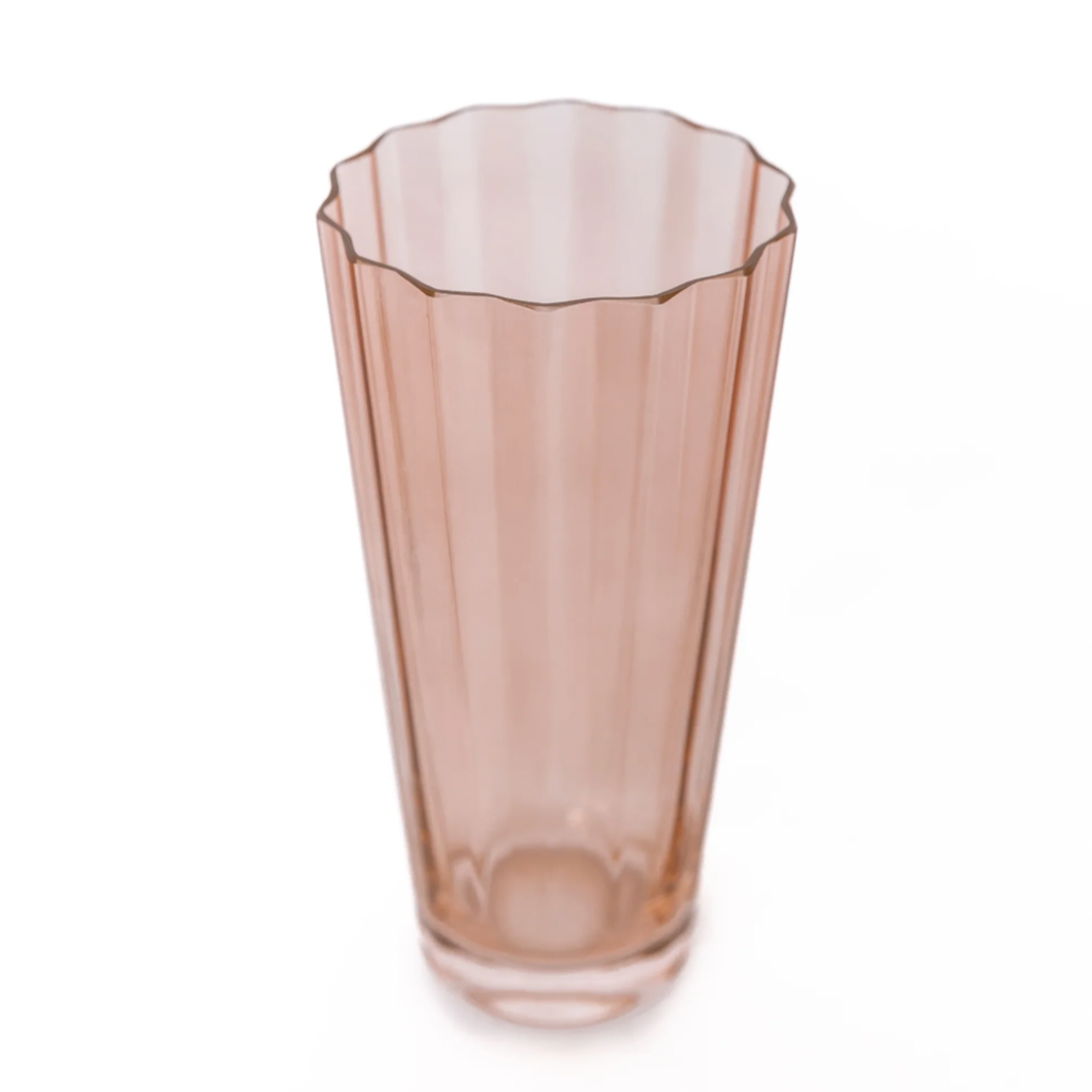 Estelle Blush Pink Highball Glasses