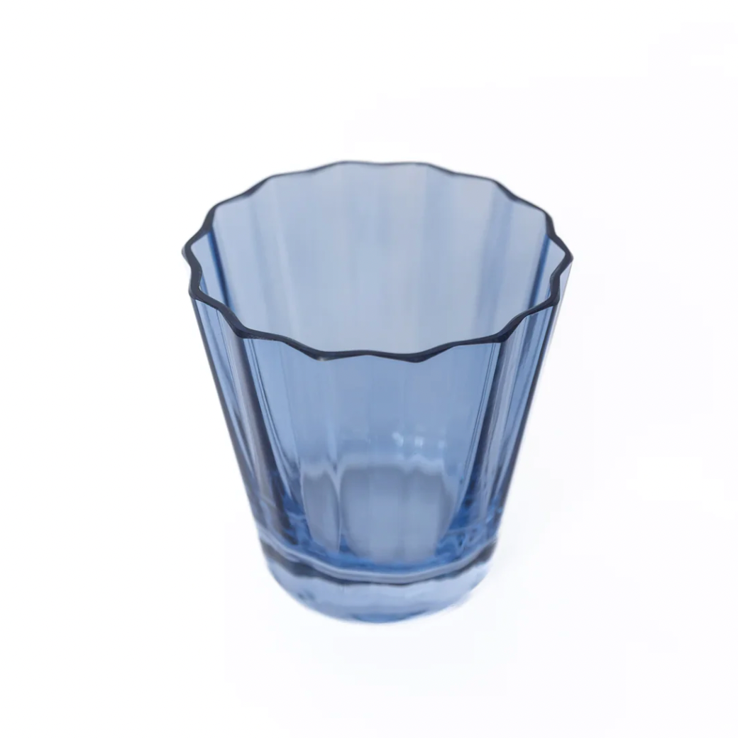 Estelle Cobalt Blue Lowball Glasses