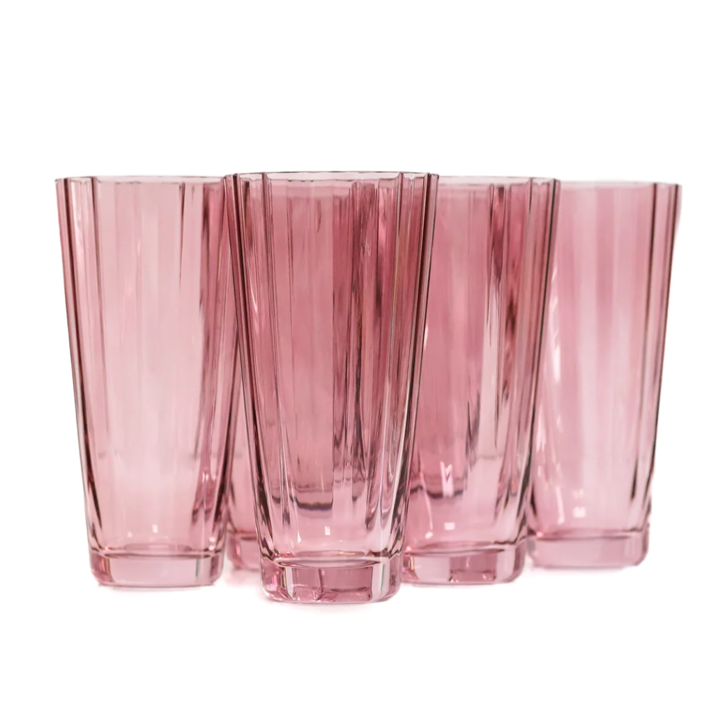 Estelle Rose Highball Glasses