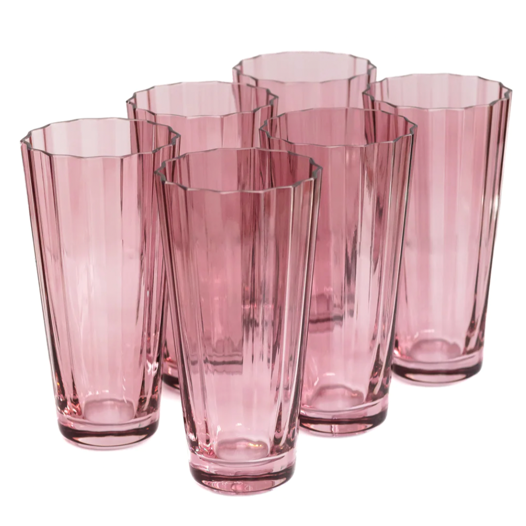 Estelle Rose Highball Glasses