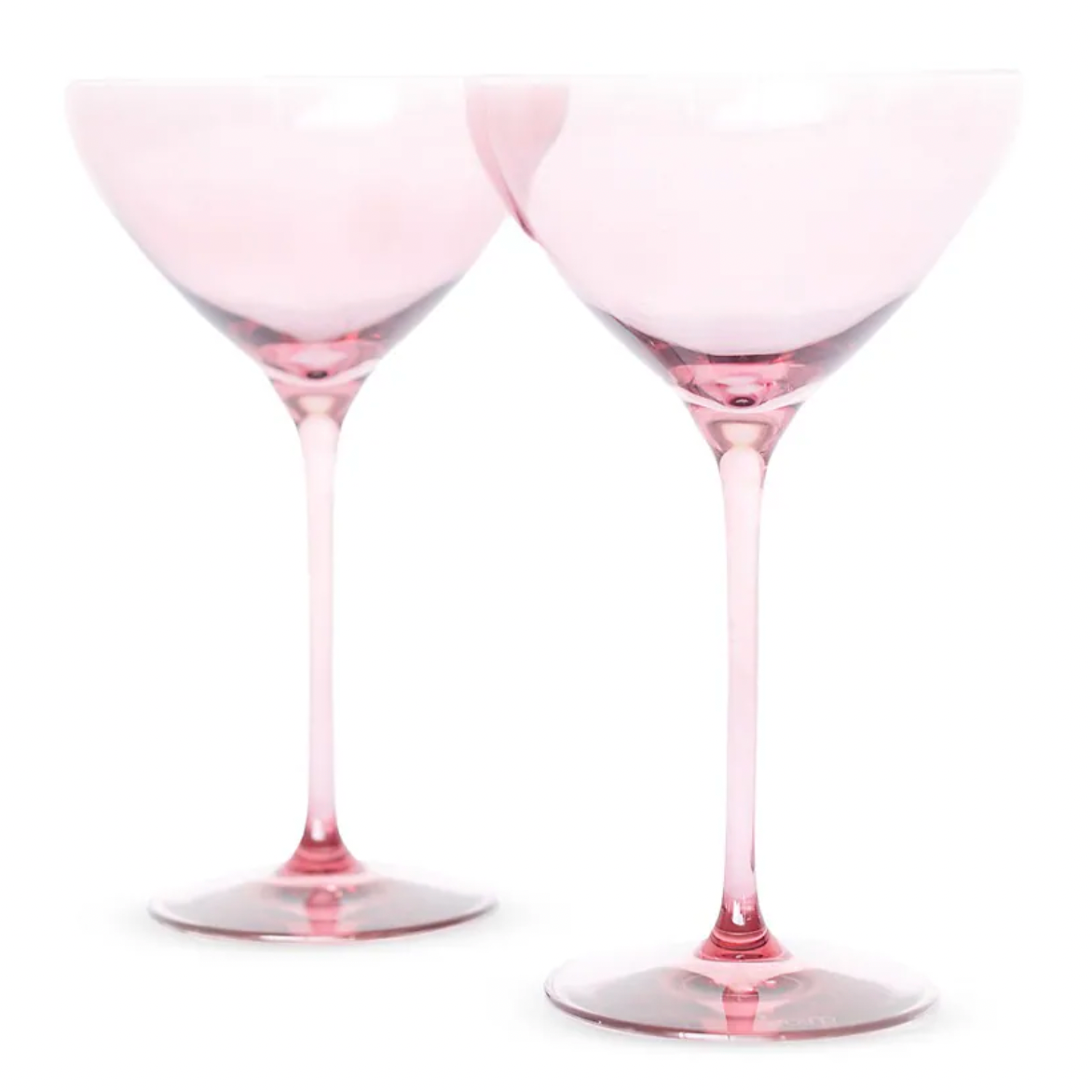 Estelle Rose Martini Glasses