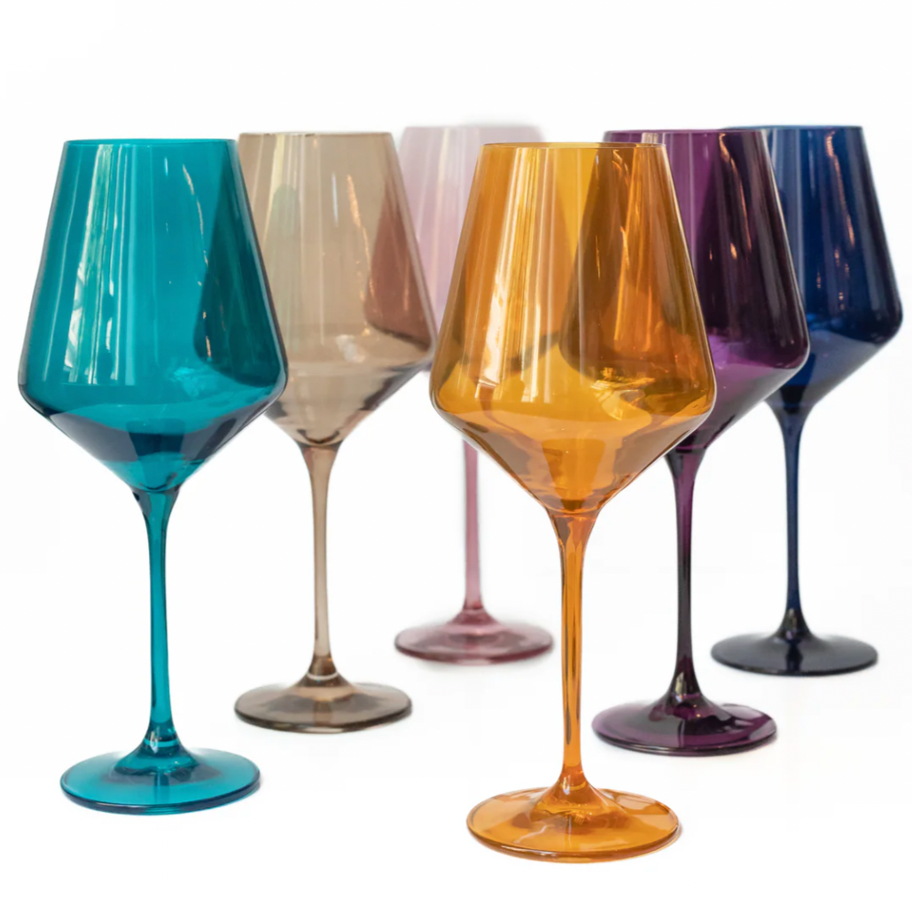 Estelle Fall Mixed Set Wine Glasses