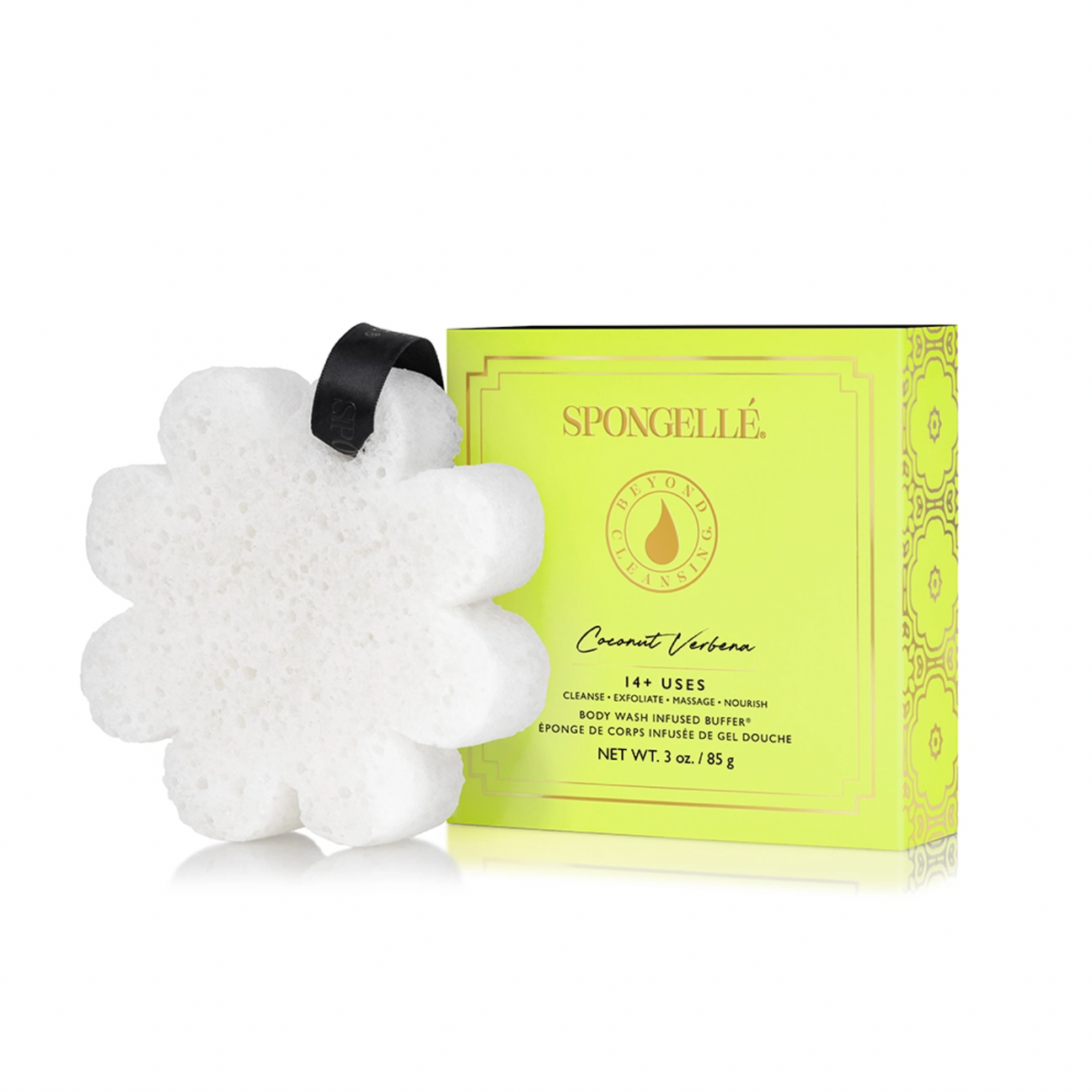 Spongellé Coconut Verbena Boxed Flower