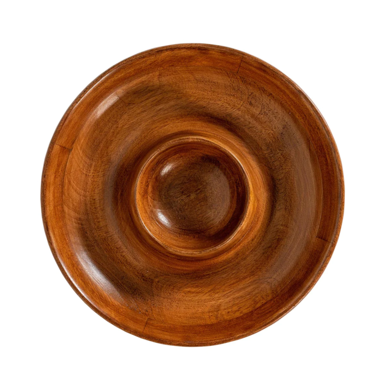 Juliska Bilbao Wood Chip and Dip