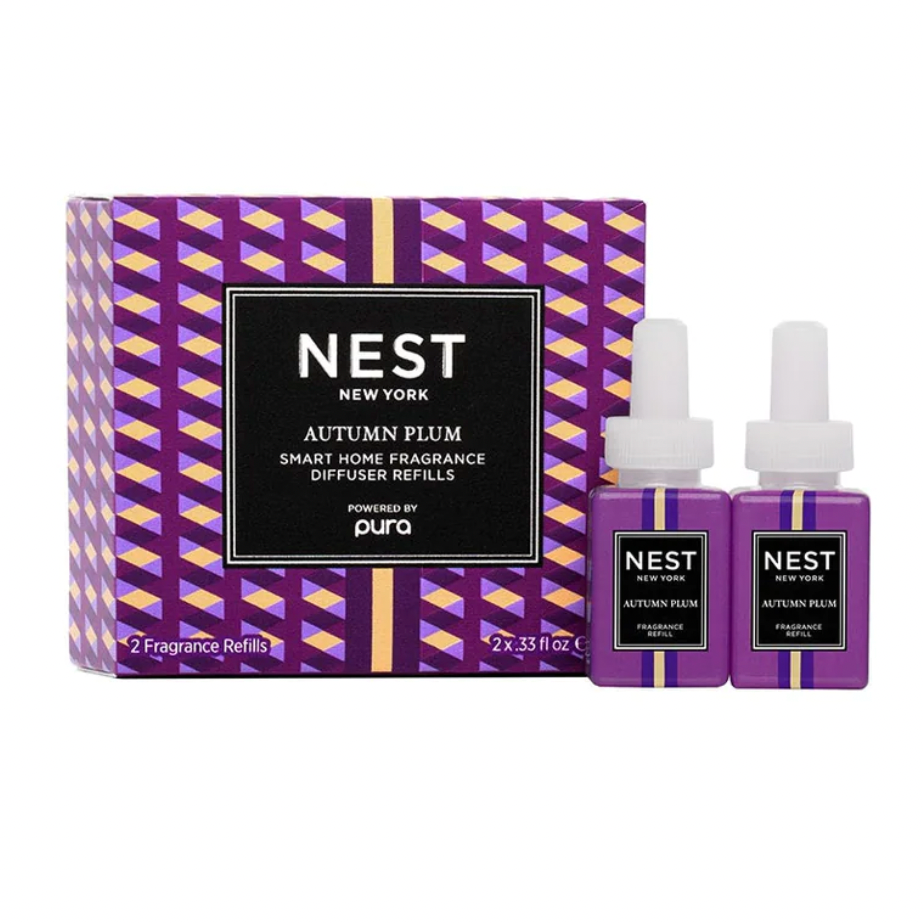 Nest Autumn Plum Refill Duo for Pura Smart Home Fragrance Diffuser