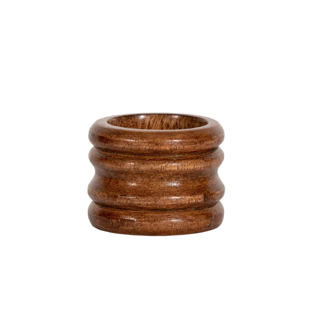 Juliska Bilbao Wood Napkin Ring