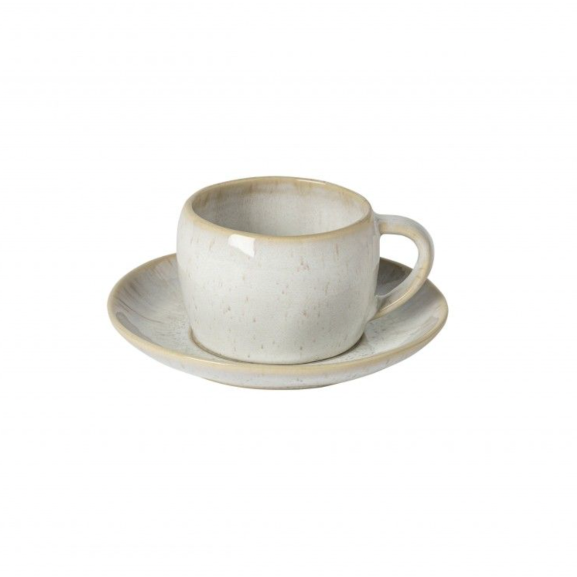 Casafina Eivissa Tea Cup and Saucer, Sand