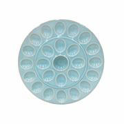 Casafina Cook & Host Egg Platter, Robin's Egg Blue
