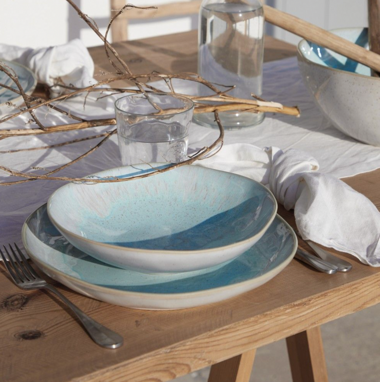 Casafina Eivissa Pasta Bowl, Sea