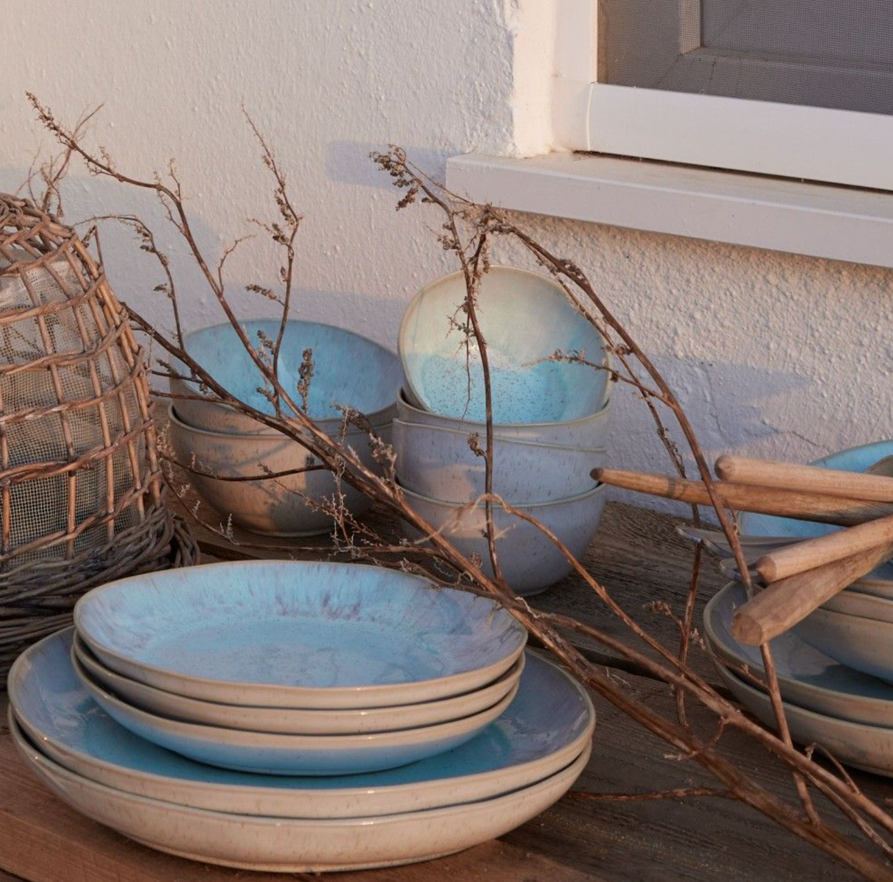 Casafina Eivissa Fruit Bowl, Sea