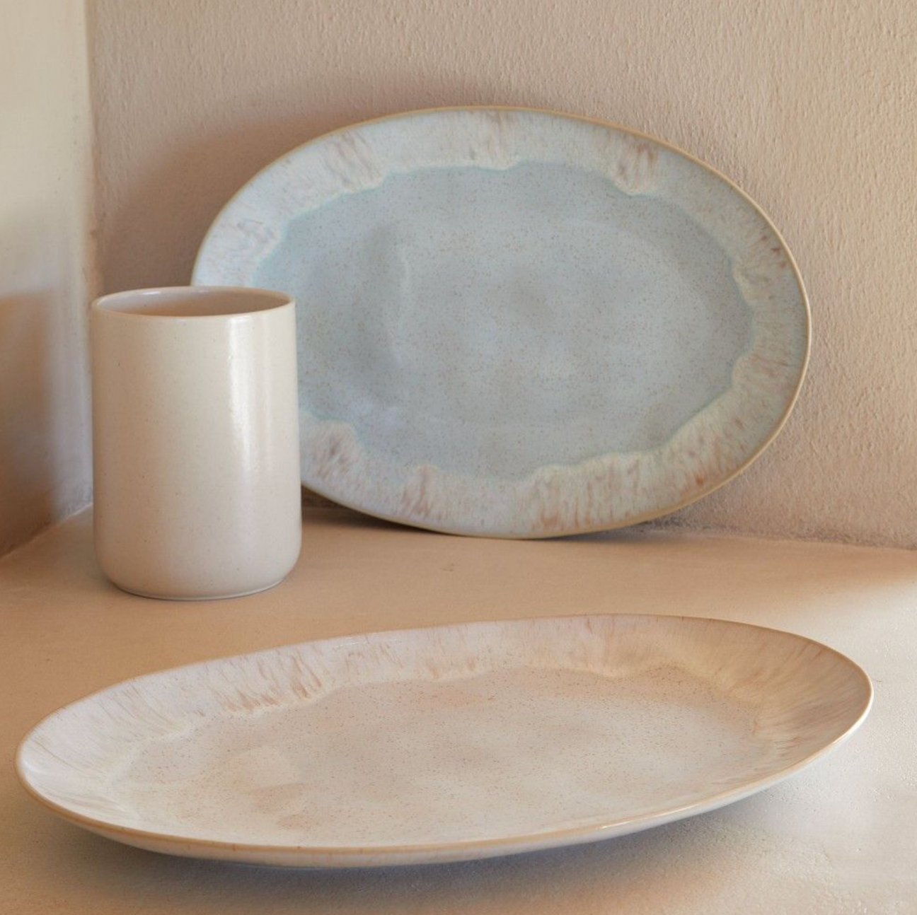 Casafina Eivissa 18" Platter, Sea