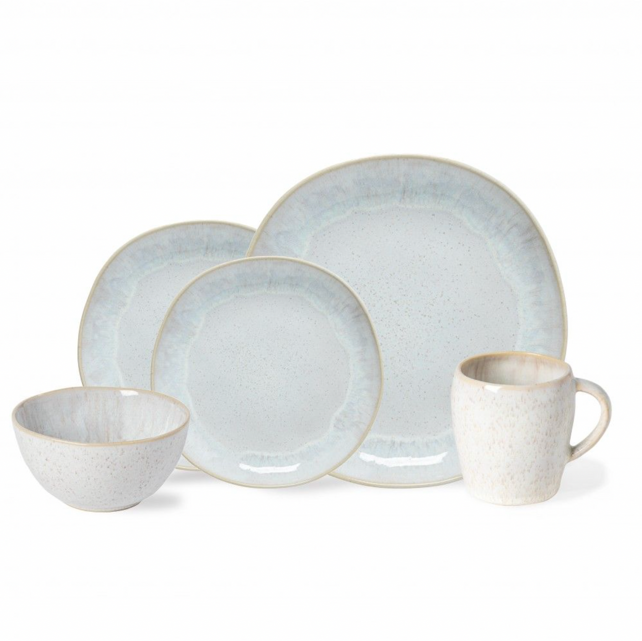 Casafina Eivissa 5 Piece Place Setting, Sand