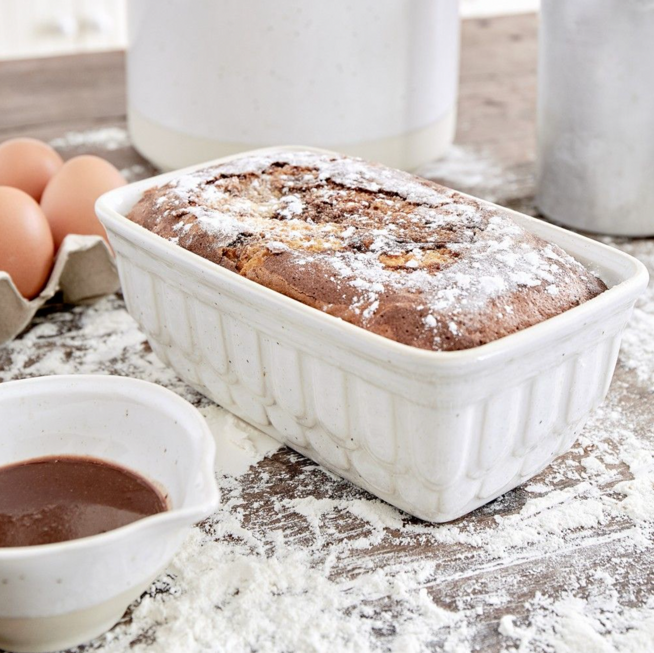 Casafina Fattoria Loaf Pan, White