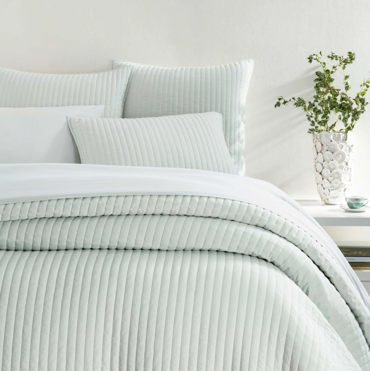 Pine Cone Hill Cozy Cotton Sky Quilt