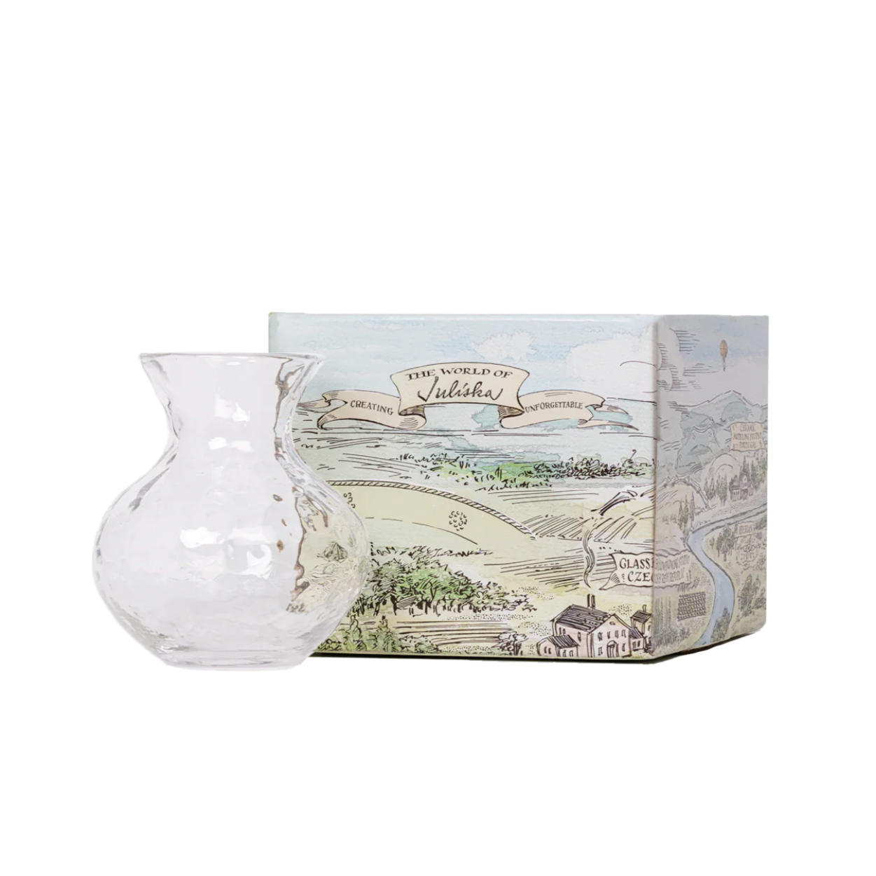 Juliska Puro Vase, Clear