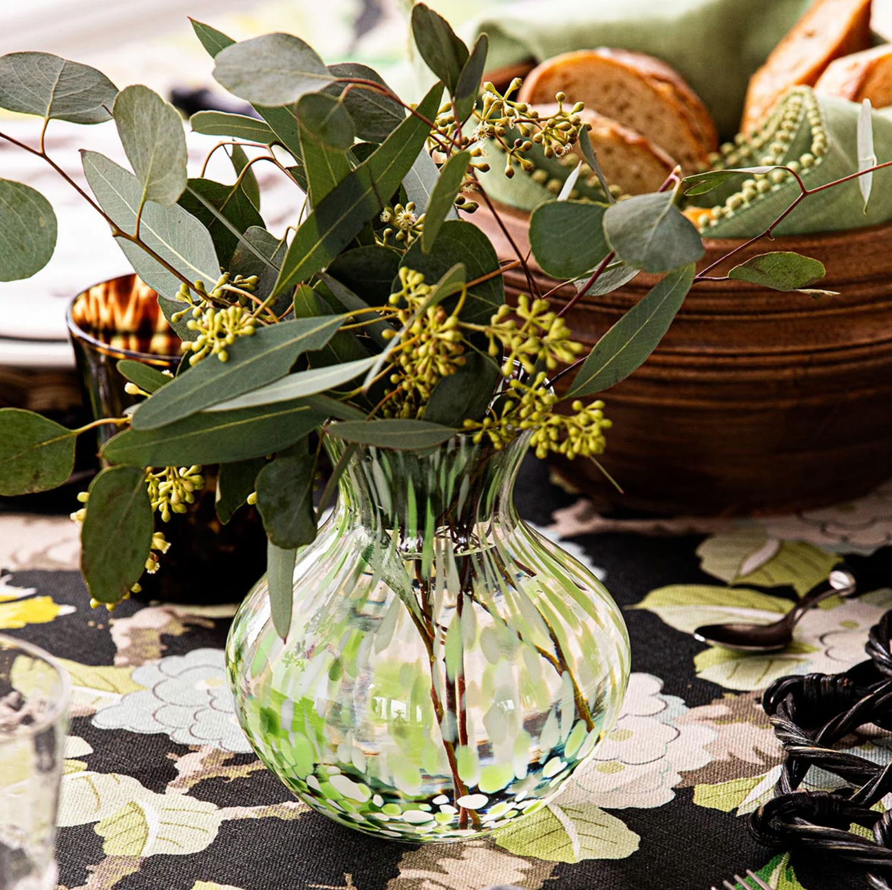 Juliska Puro Vase, Green