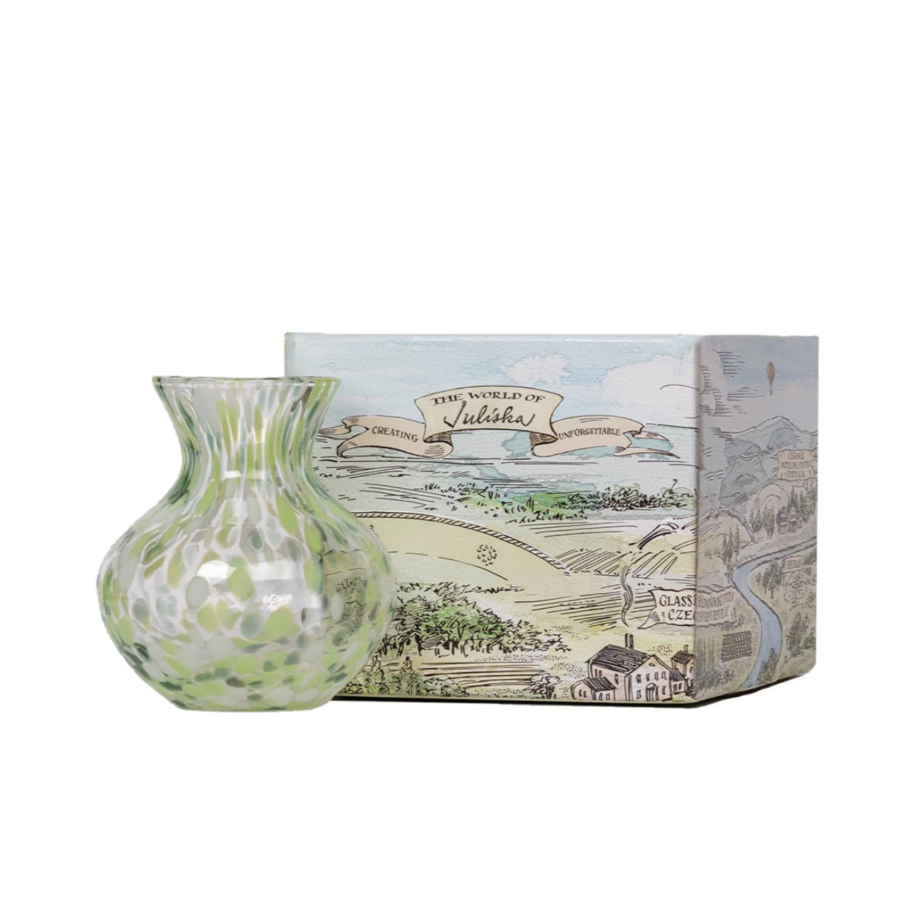 Juliska Puro Vase, Green