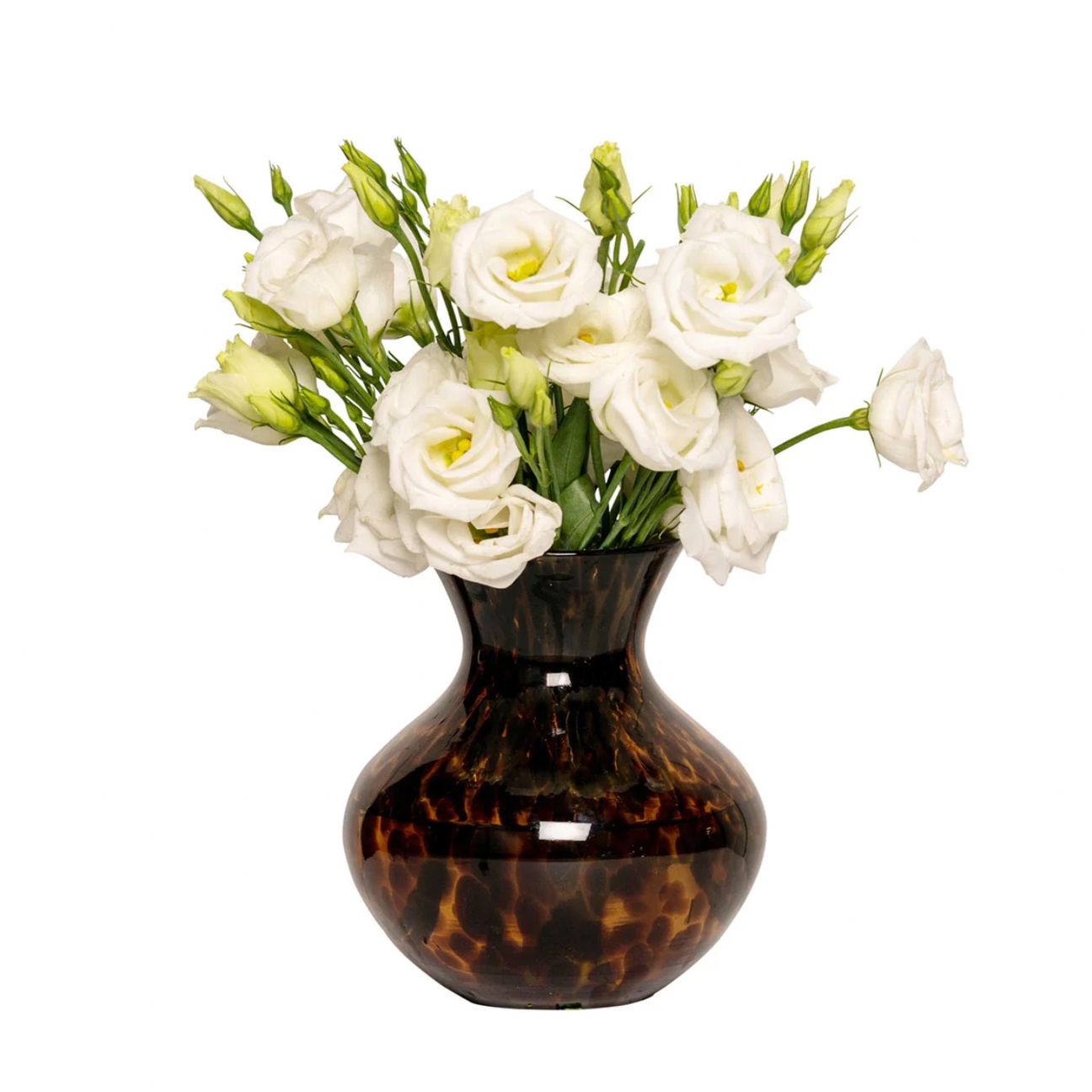 Juliska Puro Vase, Tortoiseshell