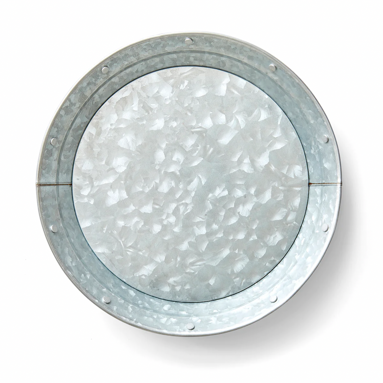 Galvanized Metal Plate & Parchment Paper Set