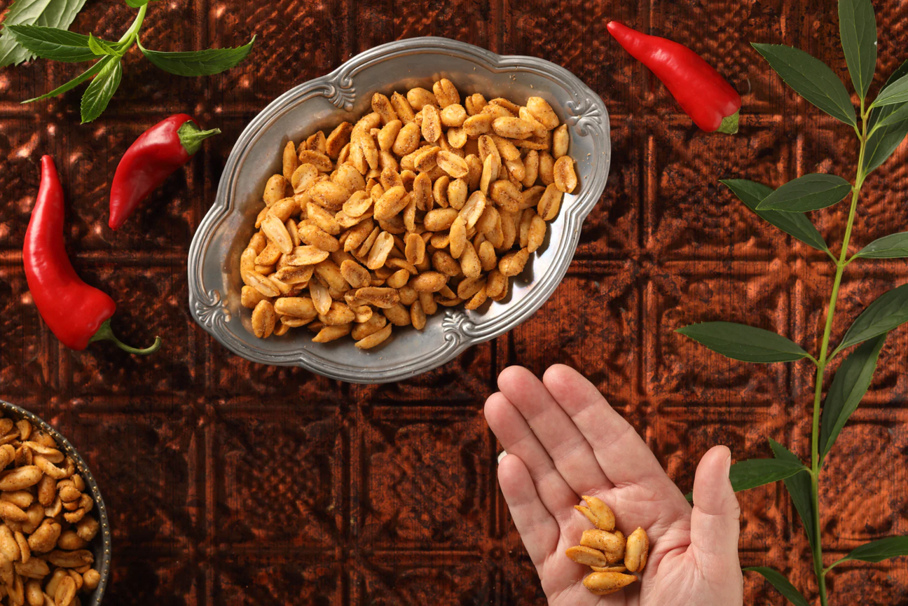 Cajun Spiced Gourmet Peanuts