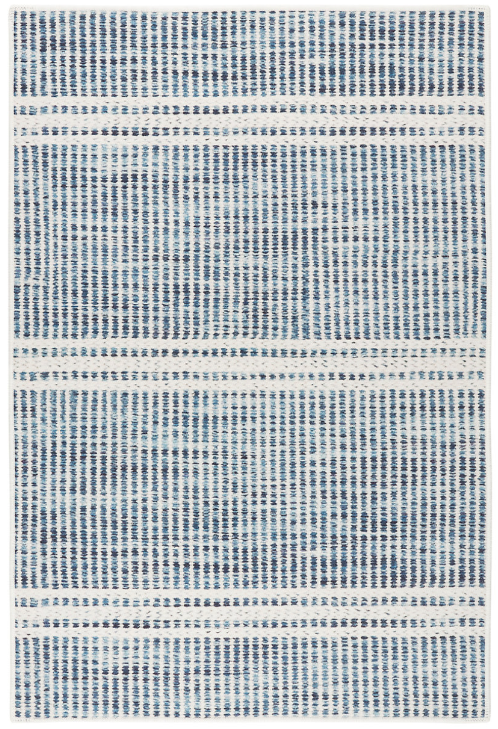 Dash & Albert Malta Washable Rug, Blue