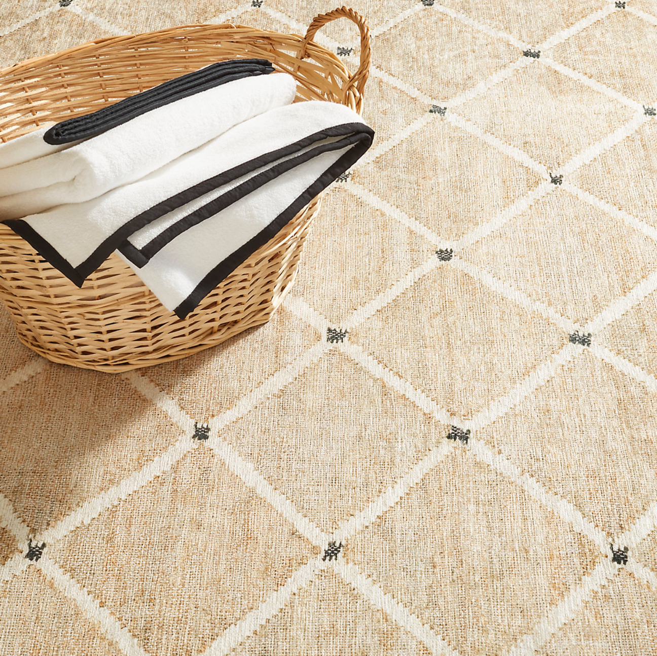 Dash & Albert Kali Natural Washable Rug