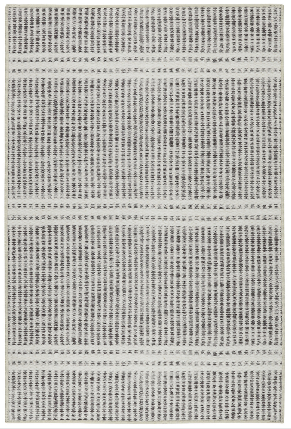 Dash & Albert Malta Washable Rug, Grey