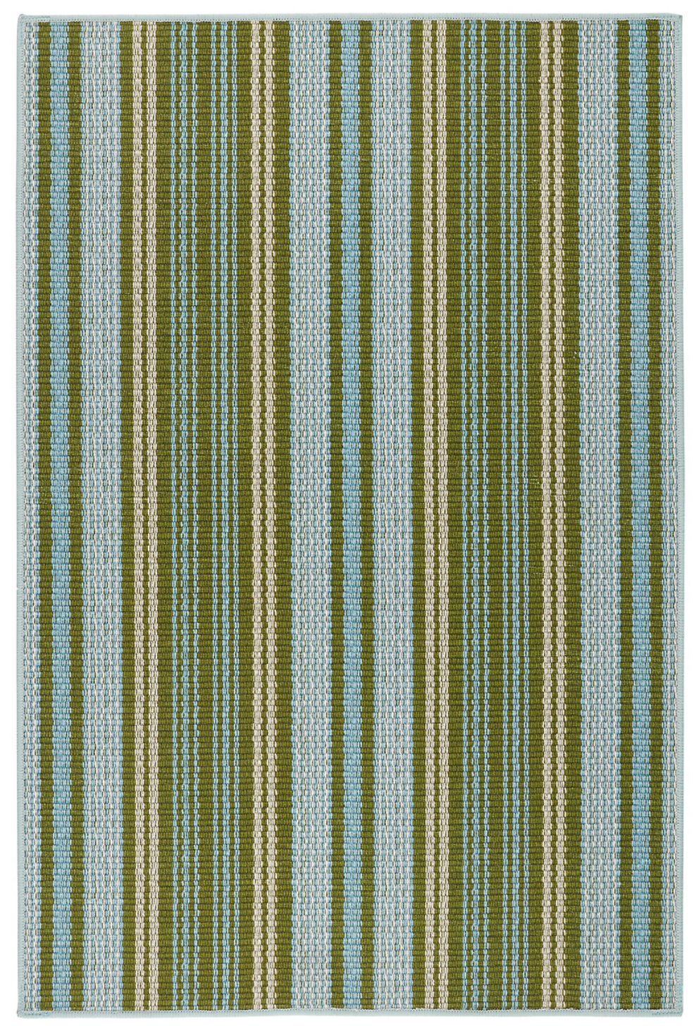 Dash & Albert Caravan Stripe Multi Washable Rug