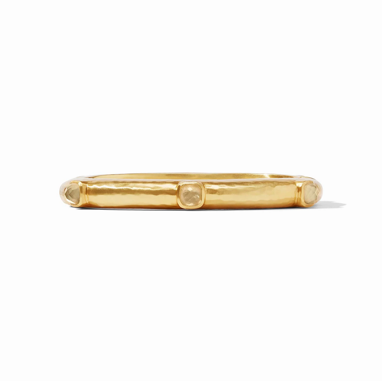 Julie Vos Catalina Hinge Bangle, Champagne