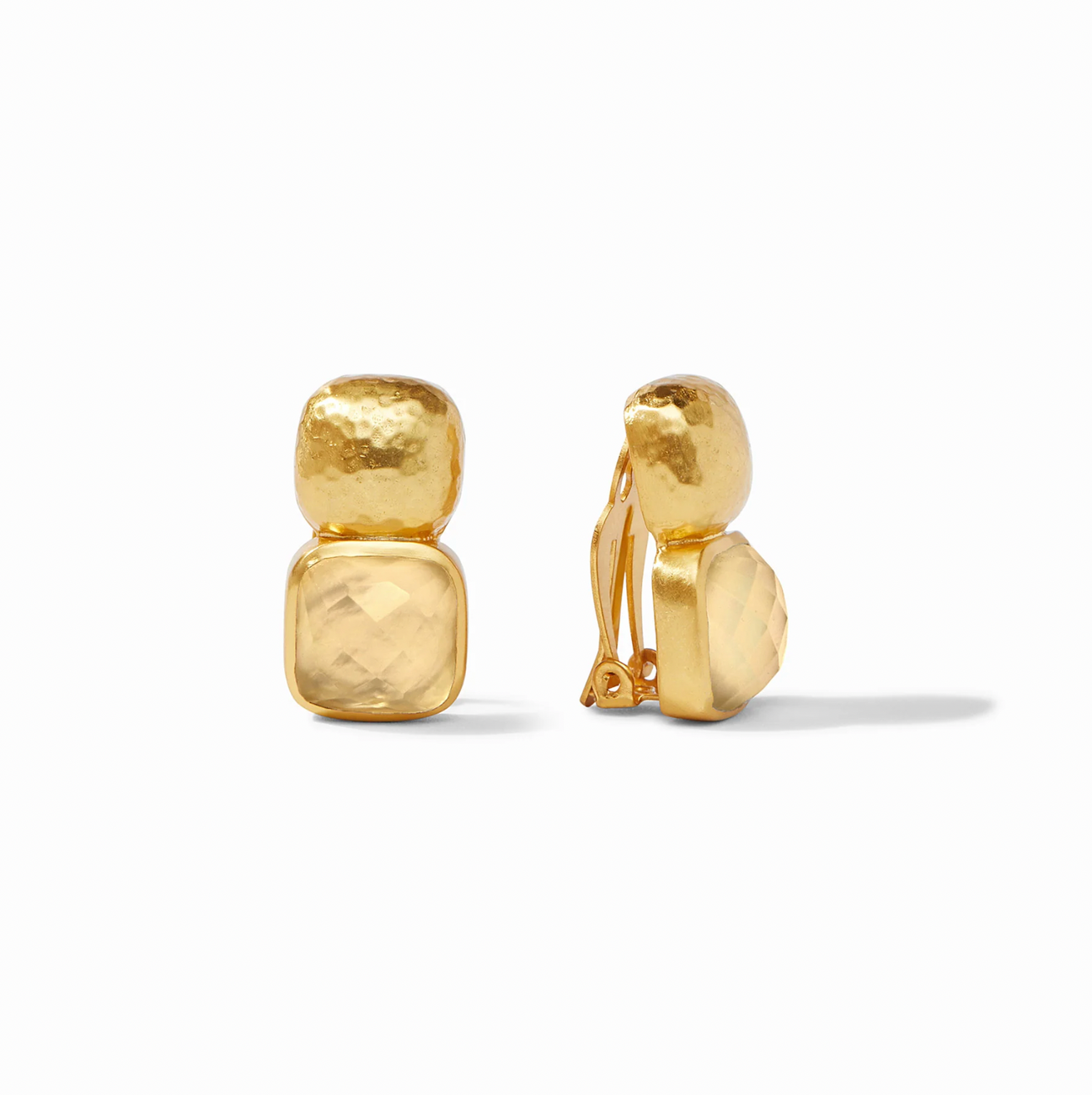 Julie Vos Catalina Clip Earring, Champagne