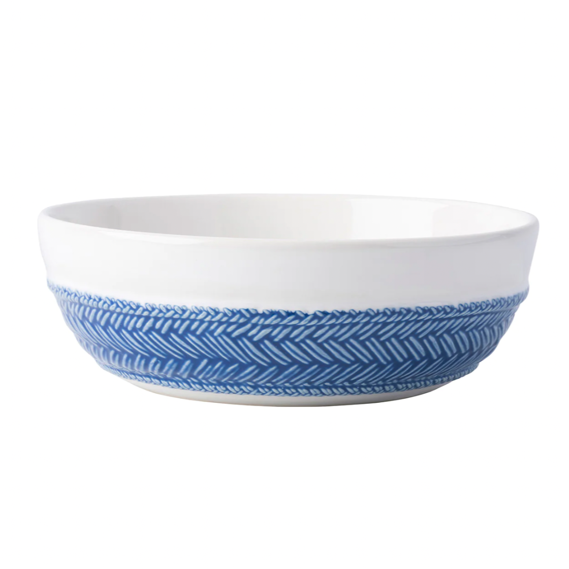 Juliska Le Panier White/Delft Pasta/Soup Bowl