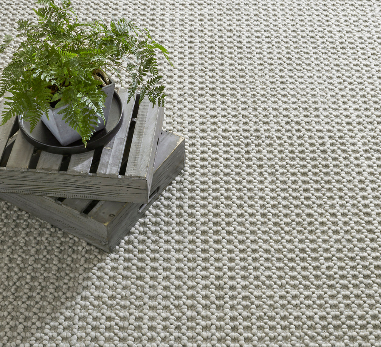 Dash & Albert Hooper Grey Handwoven Wool Rug