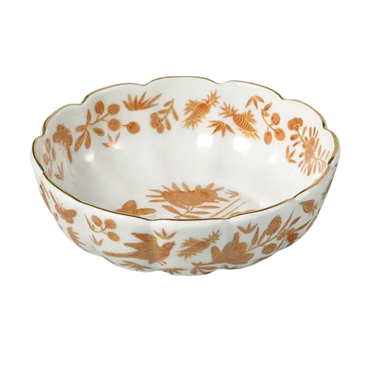 Mottahedeh Sacred Bird & Butterfly Small Dessert Bowl