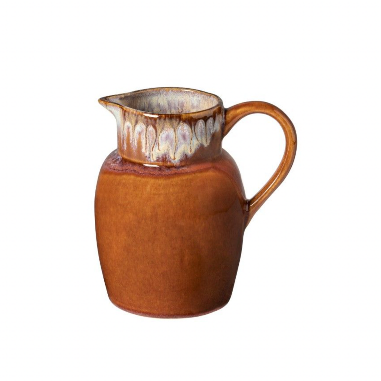 Casafina Poterie Pitcher, Caramel Latte